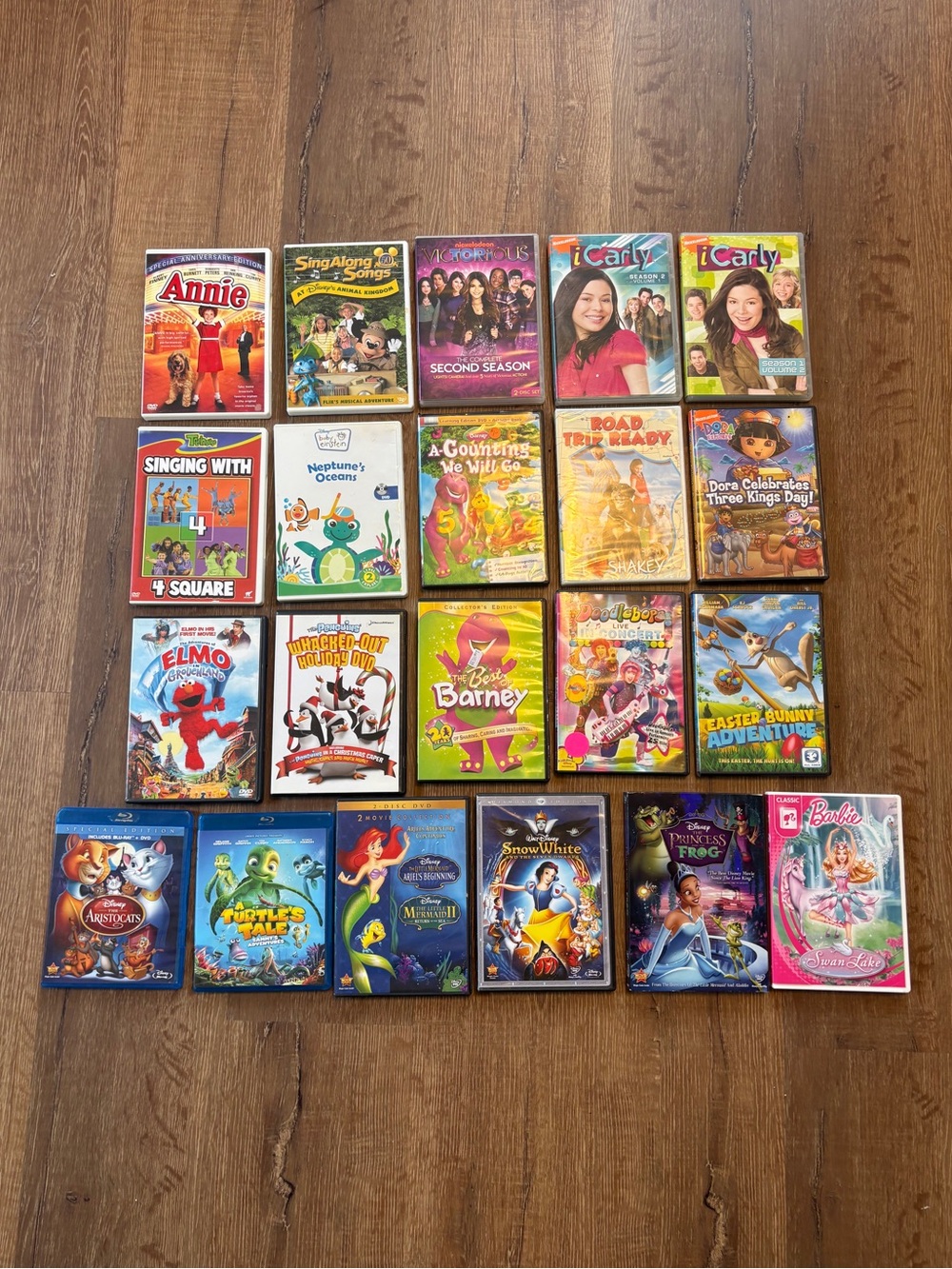 Kids DVD Collection - Assorted Children's DVD & Blu-Ray Movies & Shows